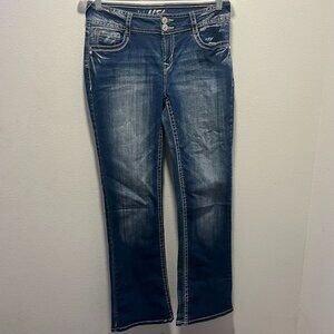 Articles Of Society Women's Blue Jeans Skinny Denim Pants Size 7